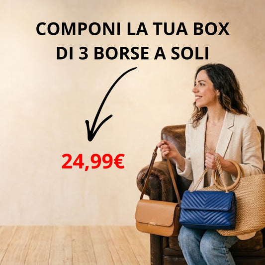 3 Borse Donna a Scelta a soli 24,99€ Donna Italiana