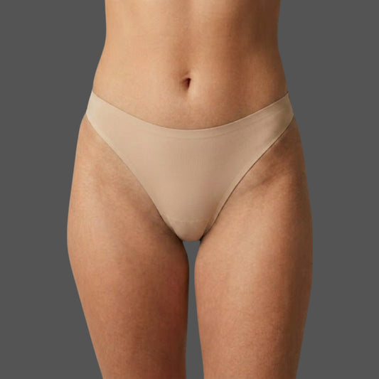 Perizoma Invisibile Seamless Nero - Slip Senza Cuciture - S/M/L