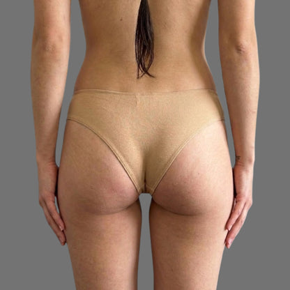 Slip Donna Nude con Farfalla – Intimo Bikini Comfort Everyday - Donna Italiana
