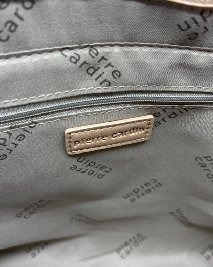 Borsa tote Pierre Cardin beige e nero | Tracolla donna - Donna Italiana