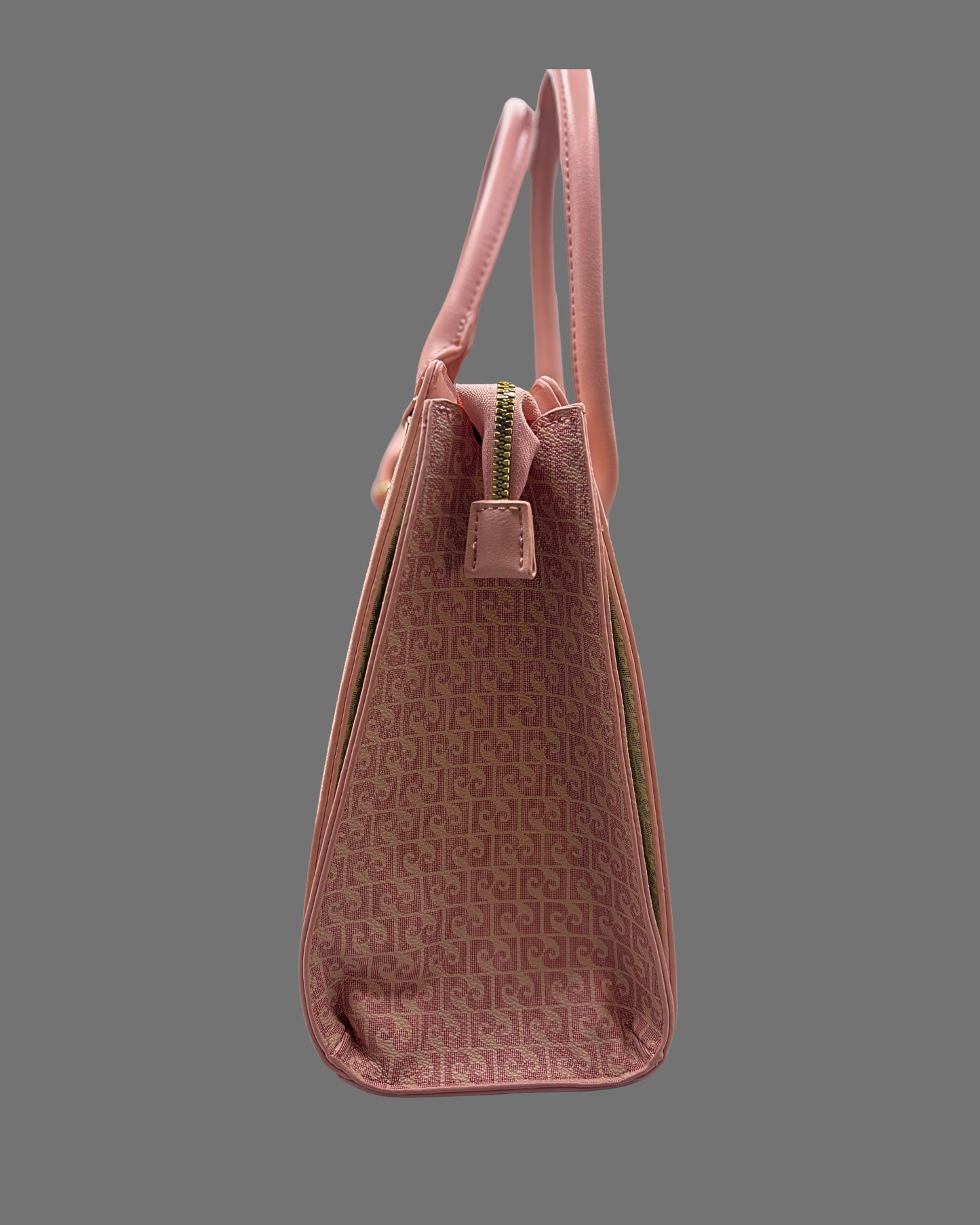 Borsa a mano Pierre Cardin rosa | Shopper monogramma donna - Donna Italiana