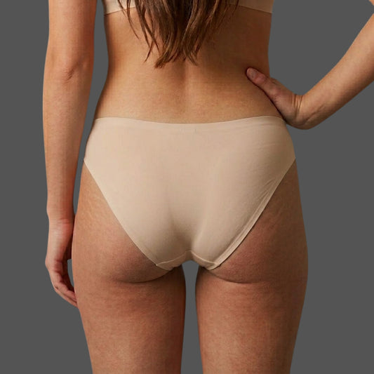 Perizoma Invisibile Seamless Nero - Slip Senza Cuciture - S/M/L Donna Italiana